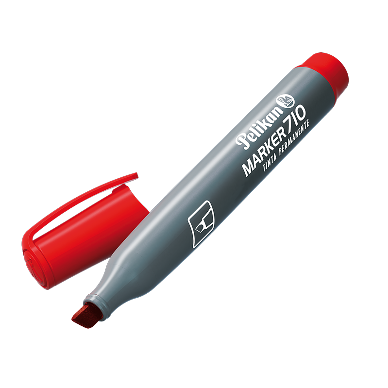 MARCADOR PELIKAN 710 P/CHANFLEADA NEGRO/AZUL/ROJ - Imagen 3