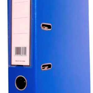 BIBLIORATO AVIOS PVC  A4 LOMO ANCHO AZUL