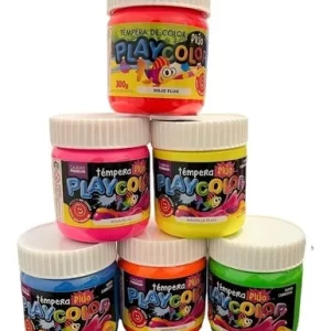 TEMPERA PLAYCOLOR POTE X 250 CC. V/COLORES
