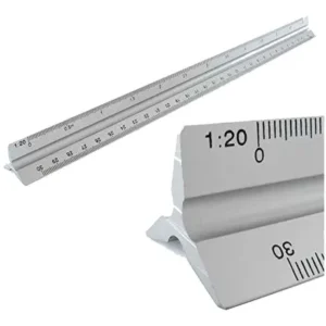 ESCALIMETRO PIZZINI 30 CM TRIANGULAR 1.20-1.50-1.1