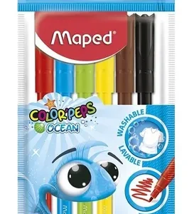 MAPED MARCADOR OCEAN PULSE X 6 FUNDA
