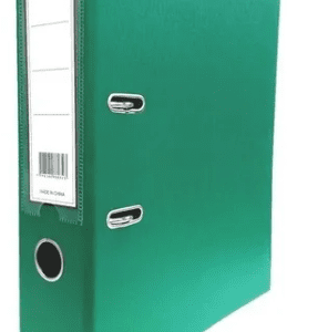 BIBLIORATO AVIOS PVC  A4 LOMO ANCHO VERDE