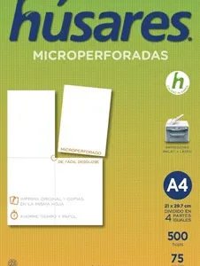 RESMA HUSARES OF MICROPUNTILLADAS EN CRUZ