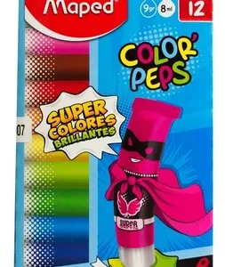 Tempera Maped X12 U Colores Surtidos (826001