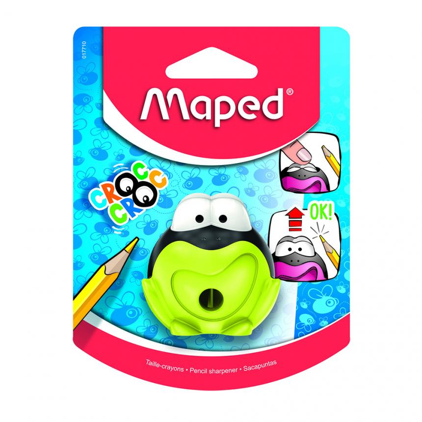 Sacapuntas Plastico Maped Croc Croc Indicador