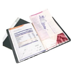 CARPETA AVIOS C/FOLIOS OFICIO X 10  V/C