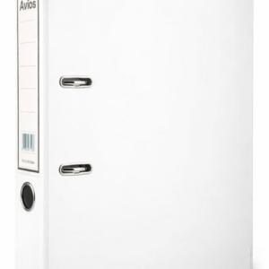 BIBLIORATO AVIOS PVC  A4 LOMO ANCHO BLANCO