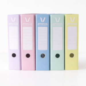 BIBLIORATOS VENETTO A4 COL.SURTIDO PASTELES - PACK X 5 UNIDADES -
