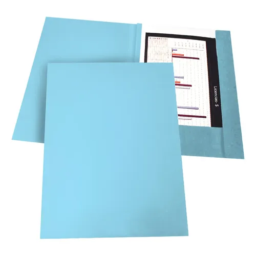 CARPETA CARTULINA 3 SOLAPAS .F 55 (I) BROPACO