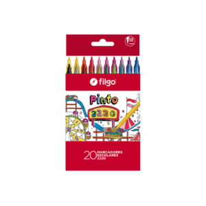 MARCADOR FILGO ESCOLAR V/COLORES X20U SW-CM