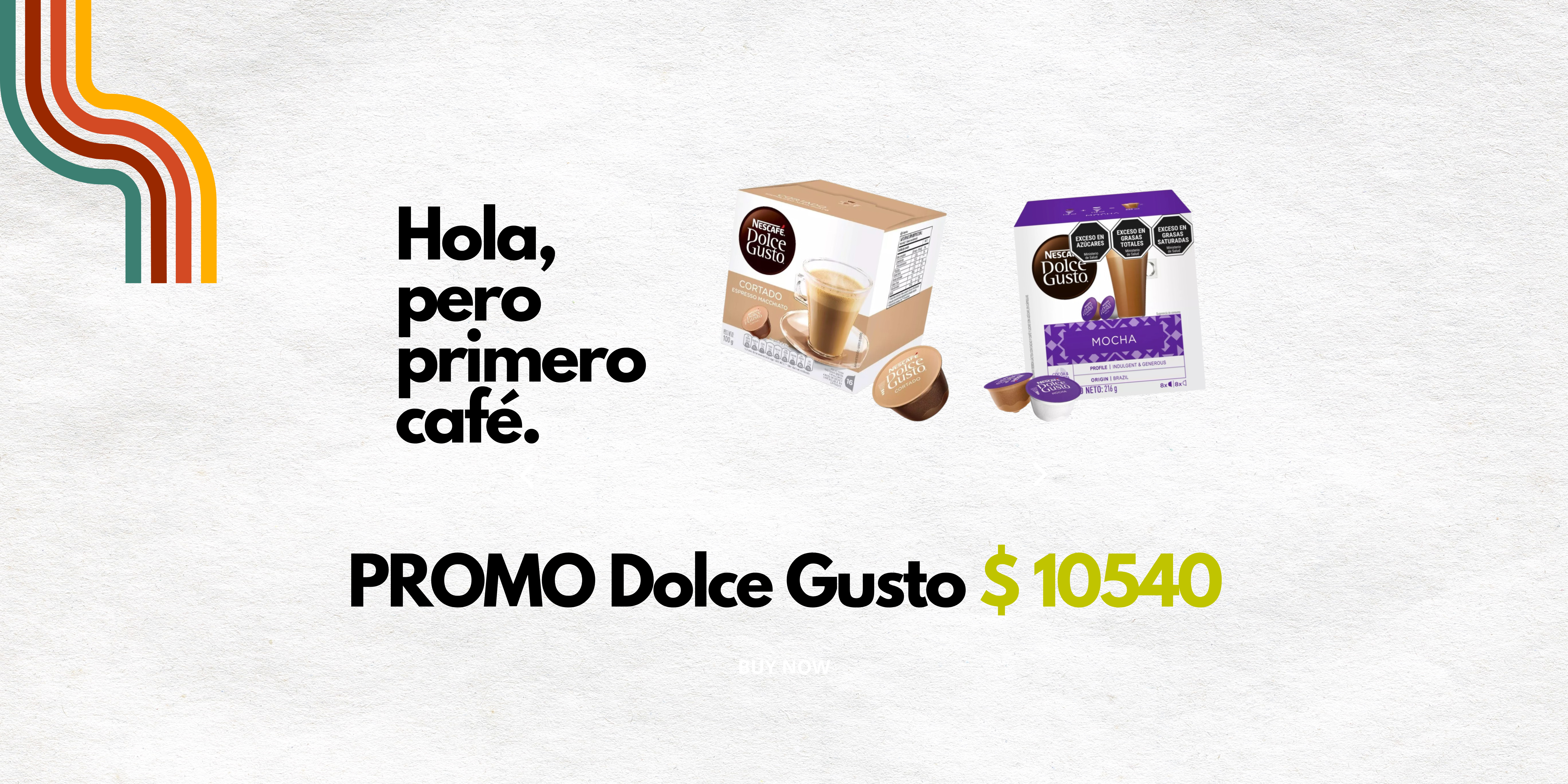 Banner promo Dolce gusto