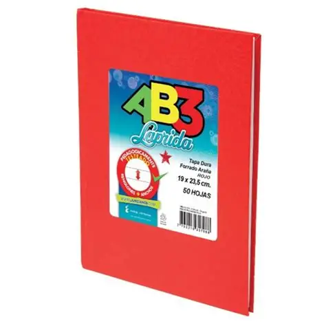 CUADERNO LAPRIDA ARAÑA 19X23  50 hjs - RAYADO