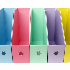 REVISTERO VENETTO LAMINADO EN PVC - TONOS PASTEL - X UNIDAD
